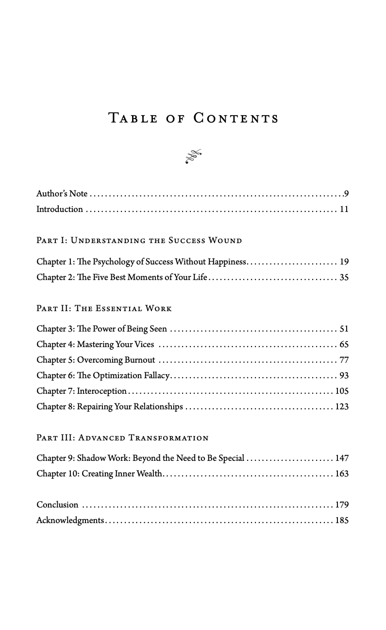 Table of Contents